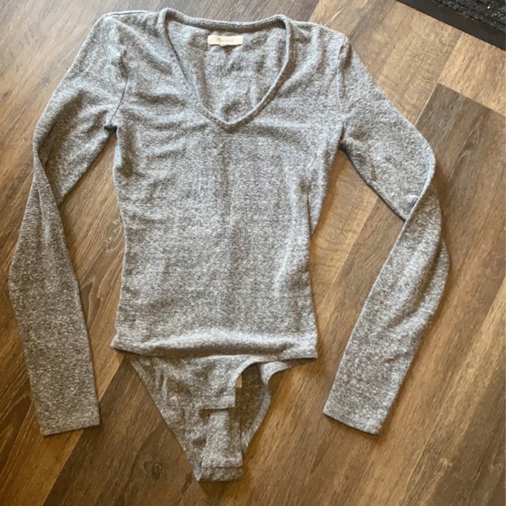 ‼️ XS MADEWELL GREY BODYSUIT - Picture 1 of 5